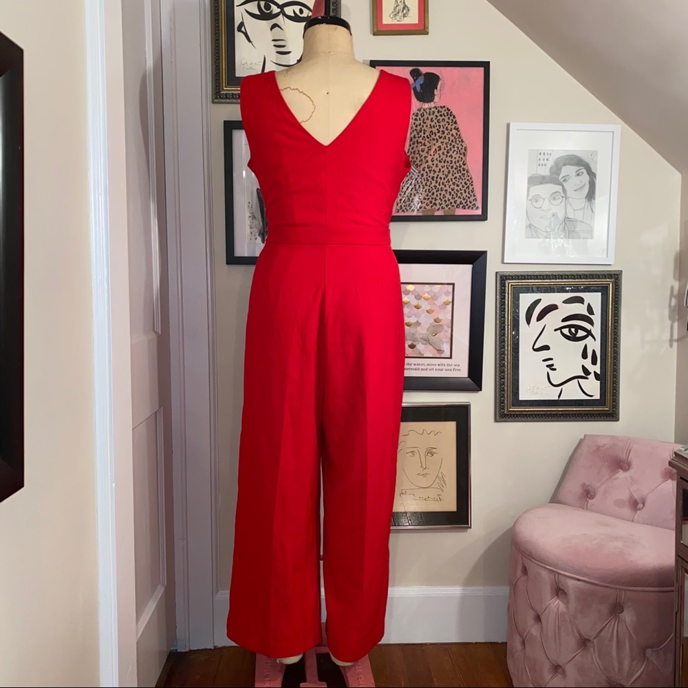 Catherine malandrino luna shoulder ring jumpsuit - Picture 6 of 8